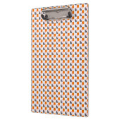 Geo Focus Orange Gray Klemmbrett (Links)
