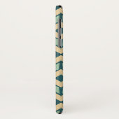 Geo geometrischer aquamariner Pfeil des Case-Mate iPhone Hülle (Hinten/Links)