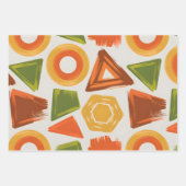 Geo Groove Geschenkpapier Set (Vorderseite 3)