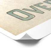 Geo H White's Comedy Co Vintag Theater Poster (Ecke)