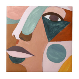 Geo Half Face Fliese