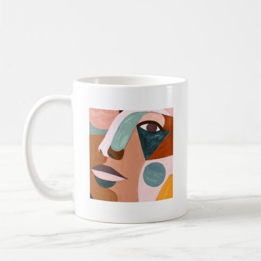 Geo Half Face Kaffeetasse (Links)