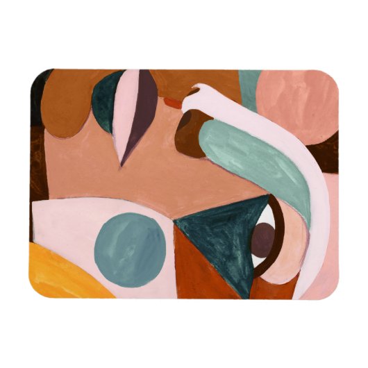 Geo Half Face Magnet (Horizontal)