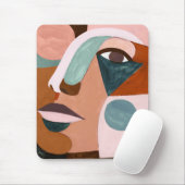 Geo Half Face Mousepad (Mit Mouse)