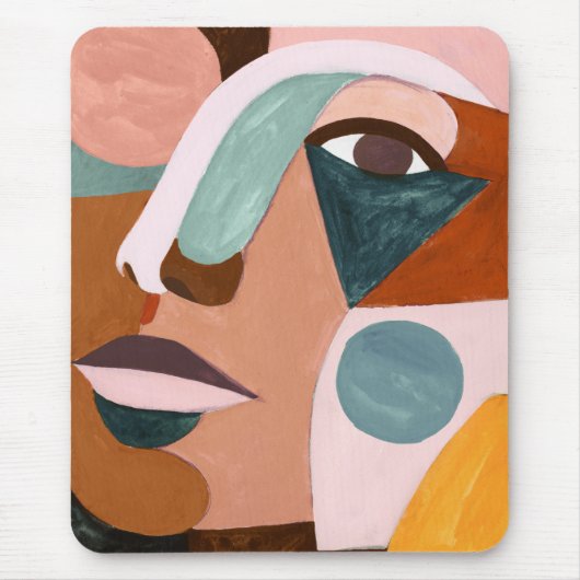 Geo Half Face Mousepad (Vorne)