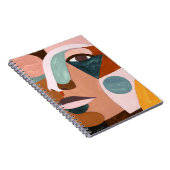 Geo Half Face Notizblock (Rechte Seite)