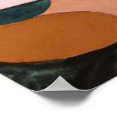 Geo Half Face Poster (Ecke)