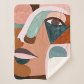 Geo Half Face Sherpadecke (Vorderseite)