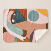 Geo Half Face Sherpadecke (Vorderseite (Horizontal))