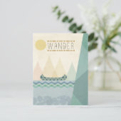 Geo III | Wander Postkarte (Stehend Vorderseite)