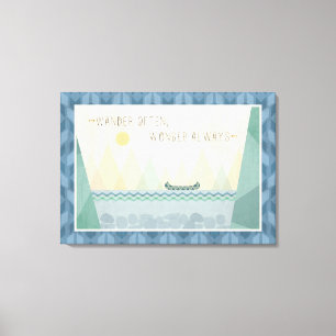 Geo im Freieni   wandern häufig, Wunder häufig Leinwanddruck