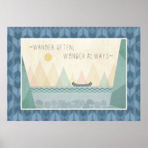 Geo im Freieni   wandern häufig, Wunder häufig Poster