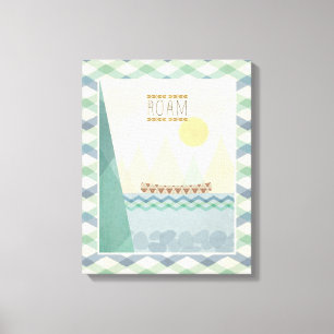 Geo im Freienii   durchstreifen Leinwanddruck