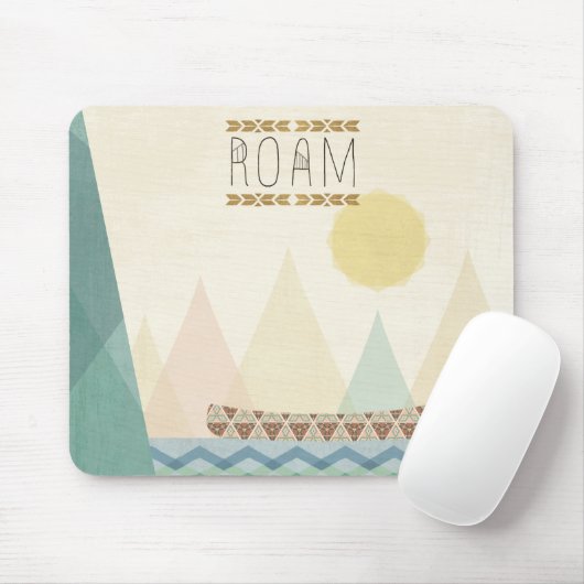 Geo im Freienii | durchstreifen Mousepad (Mit Mouse)