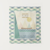 Geo im Freienii | durchstreifen Wandteppich (Vorderseite)