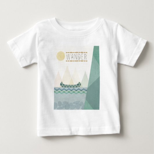 Geo im Freieniii | wandern Baby T-shirt (Vorderseite)