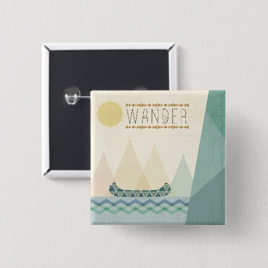 Geo im Freieniii | wandern Button (Vorne & Hinten)