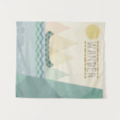 Geo im Freieniii | wandern Wandteppich (Vorderseite (Horizontal))