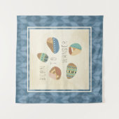 Geo im Freienix | geboren zu wandern Wandteppich (Vorderseite)