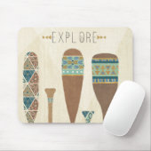 Geo im Freienvii | erforschen Mousepad (Mit Mouse)