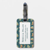 Geo im Freienviii | ist ein Soul-Sucher Gepäckanhänger (Rückseite vertikal)