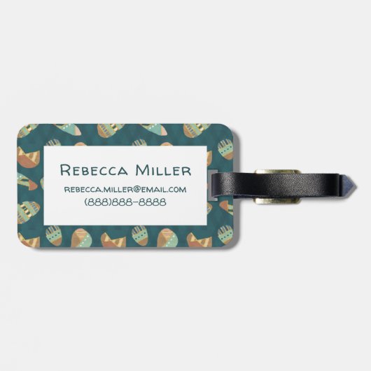 Geo im Freienviii | ist ein Soul-Sucher Gepäckanhänger (Rückseite horizontal)