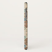 Geo im Freienxi | blaues u. grünes Stammes- Muster Case-Mate iPhone Hülle (Hinten/Links)