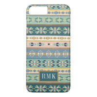 Geo indisches Muster des Monogramm-| des Schritt-|