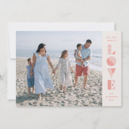 Geo Liebe Valentinstag Fotokarte - Lachs Einladung