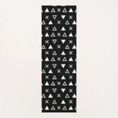 Geo-Line-Dreieck Yogamatte (Vorderseite)