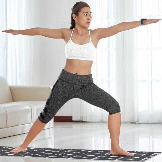 Geo-Line-Dreieck Yogamatte