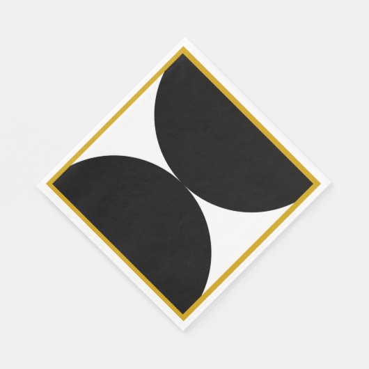 Geo Luncheon Napkin Serviette (Ecke)