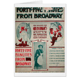 Geo. M. Cohan 45 Minuten von Broadway