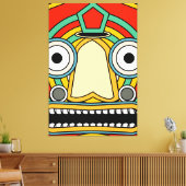 Geo Magnificent Tribal Leinwanddruck (Insitu (Wohnzimmer))