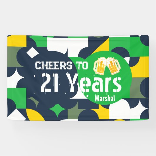 Geo Minimal Art Banner (Horizontal)