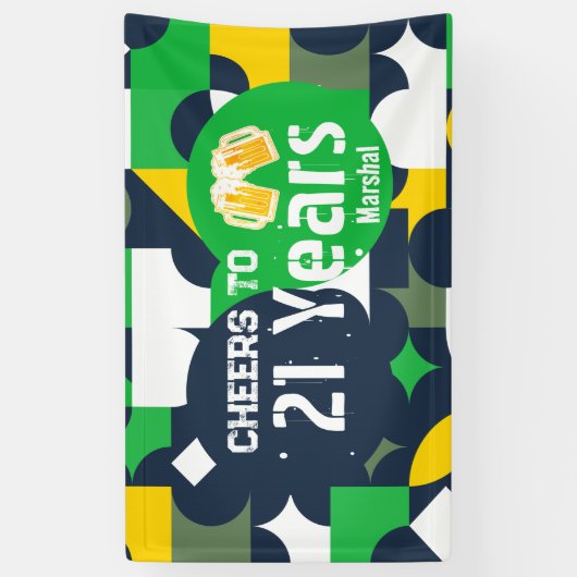 Geo Minimal Art Banner (Vertikal)