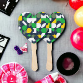 Geo Minimal Art Fächer