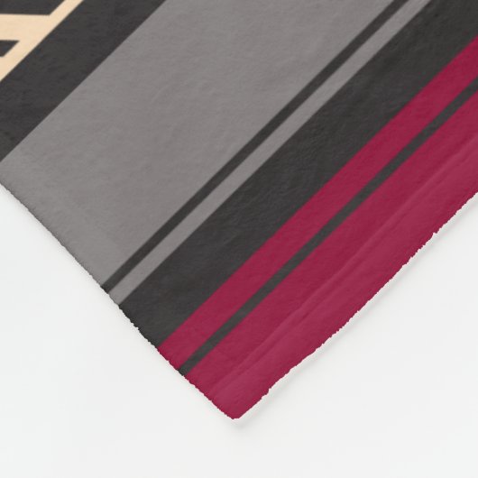 Geo-Muster in Mexiko Fleecedecke (Ecke)