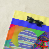 Geo Octopus Strandtuch (Beispiel)