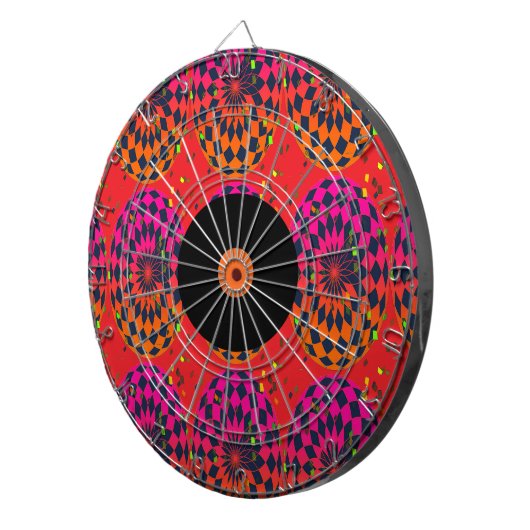 Geo Orbs Dartscheibe (Vorderseite rechts)