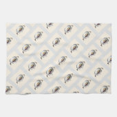 Geo Pattern Double Teapot Geschirrtuch (Horizontal)