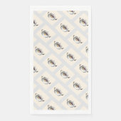 Geo Pattern Double Teapot Serviette (Vorderseite)