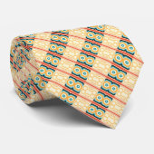 Geo Pattern Krawatte (Gerollt)