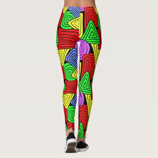 Geo Pattern Leggings (Rückseite)