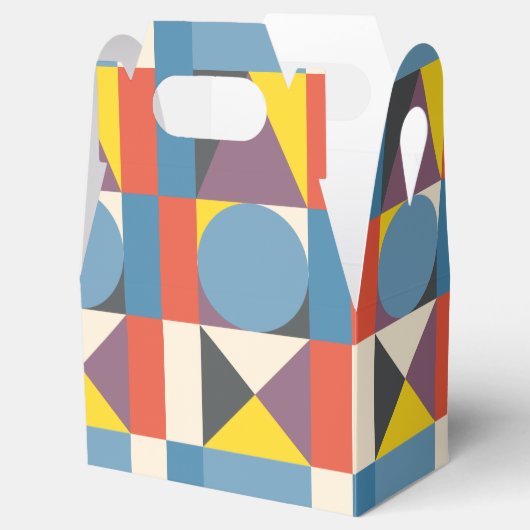 Geo-Playstation-Symbole Geschenkschachtel (Geöffnet)