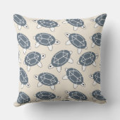 Geo-Schildkröten Kissen (Rückseite)