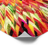 Geo Skull Poster (Ecke)