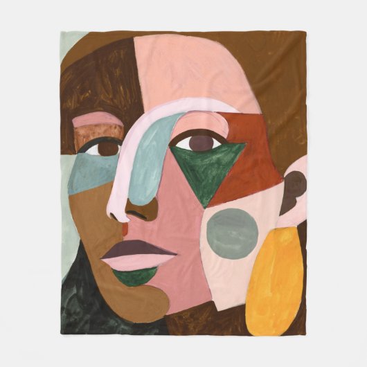 Geo stellen gegenüber fleecedecke (Vorderseite)