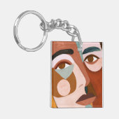 Geo stellen Upclose gegenüber Schlüsselanhänger (Vorderseite links)