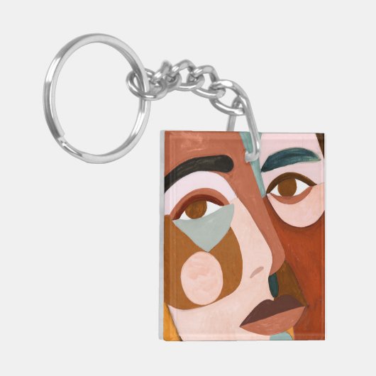 Geo stellen Upclose gegenüber Schlüsselanhänger (Vorderseite links)